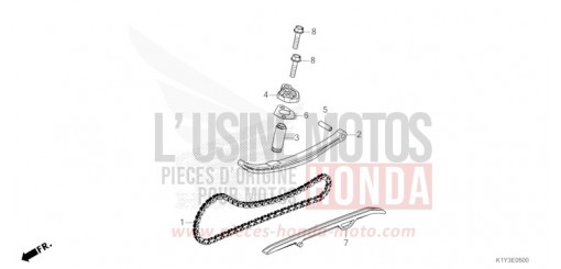 CAM CHAIN/TENSIONER WW125AM de 2021